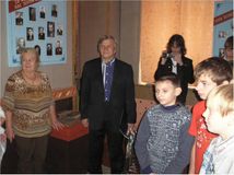 Встреча с сыном Д. В. Кузова - героем Великой Отечественной войны.